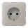 Jung CD1520PT SCHUKO Steckdose (Aluminium eloxiert) Platin Serie CD