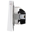 Jung LS1520KLWW SCHUKO Steckdose m.Klappdeckel Alpinweiß Serie LS