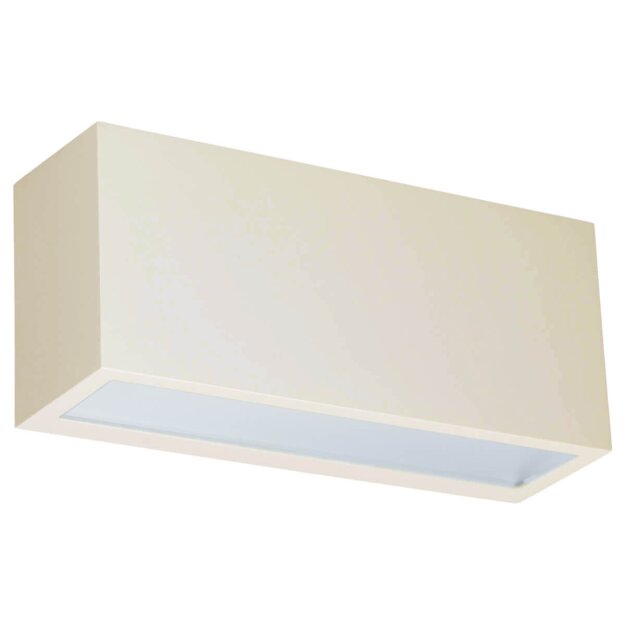 Bega 50146.4K4 Wandfluter für den Innenbereich Palladium 4000 K