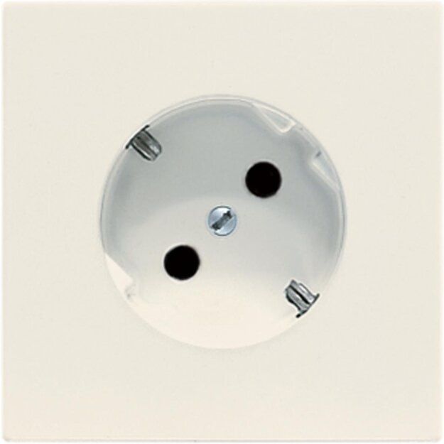 Jung LS520-45 SCHUKO-Steckdose 45 Grad Weiß Serie LS
