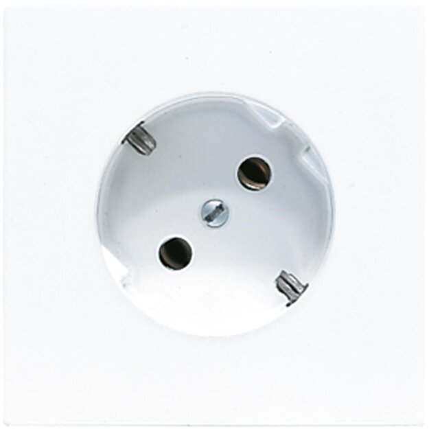Jung LS520-45WW SCHUKO-Steckdose 45 Grad Alpinweiß Serie LS