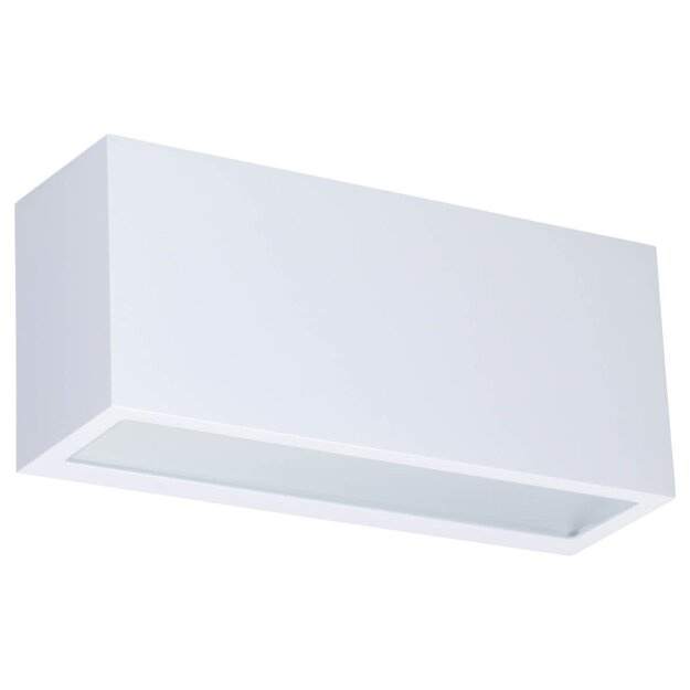 Bega 50594.1K4 Wandfluter für den Innenbereich Samtweiß 4000 K