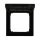 Jung LS990KLSW Klappdeckel Schwarz Serie LS