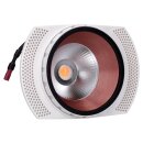 BEGA 50684.6K3 Deckeneinbauleuchte für den Innenbereich Samtschwarz / Kupfer - 3000K