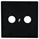 Jung LS990TVSW Abdeckung f. Antennen-Steckdose Schwarz Serie LS