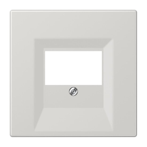 Jung LS969TLG Abdeckung f. TAE-Anschlussdose Lichtgrau Serie LS