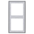 Jung LS982LG Rahmen 2fach Lichtgrau Serie LS