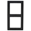 Jung LS982SW Rahmen 2fach Schwarz Serie LS