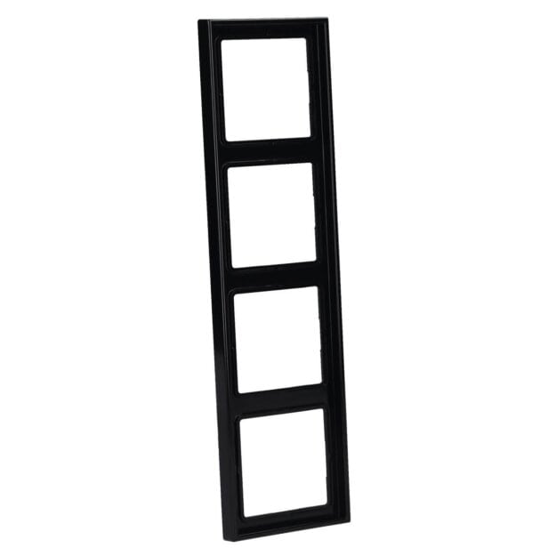 Jung LS984SW Rahmen 4fach Schwarz Serie LS