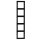 Jung LS985SW Rahmen 5fach Schwarz Serie LS