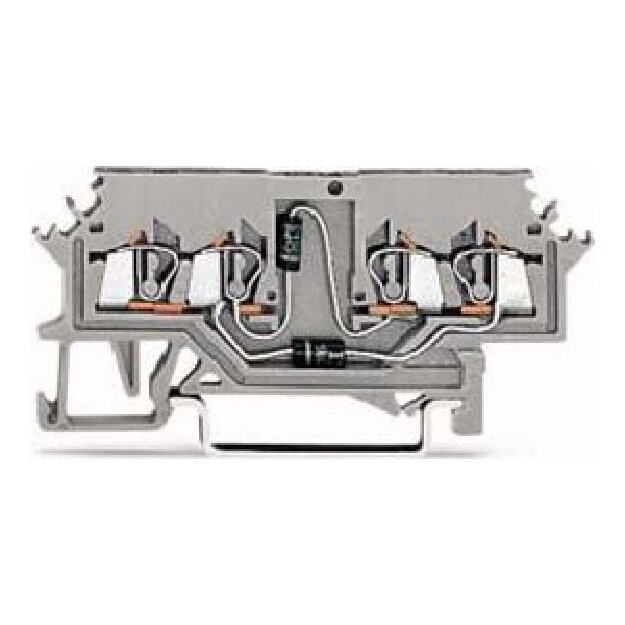 WAGO Kontakttechnik Doppeldiodenklemme 279-620/281-408