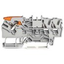 WAGO Kontakttechnik 3-Leiter-Durchgangsklemme 2102-1301