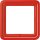 Jung CD581GLRT Rahmen 1fach (Thermoplast bruchsicher) Rot Serie CD