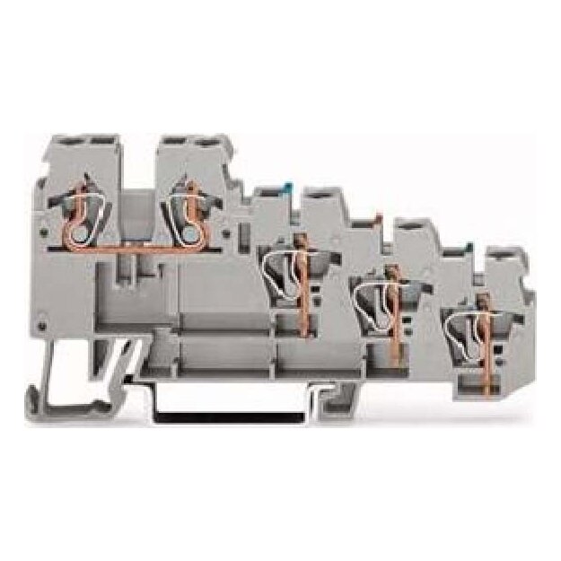 WAGO Kontakttechnik 4-Leiter-Initiatorenklemme 270-570