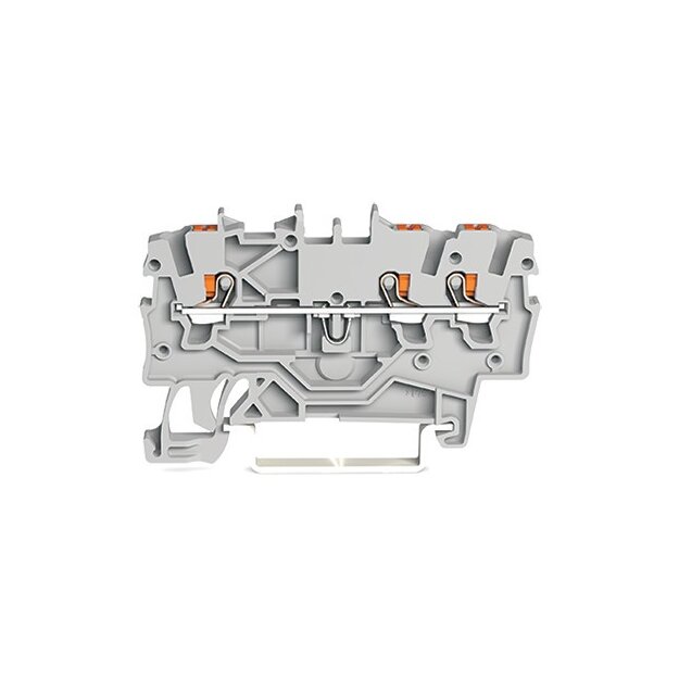 WAGO Kontakttechnik 3-Leiter-Durchgangsklemme 2200-1301