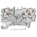 WAGO Kontakttechnik 3-Leiter-Durchgangsklemme 2200-1301