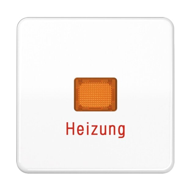 Jung CD590BFHWW Wippe "Heizung" (Thermoplast bruchsicher) Alpinweiß Serie CD