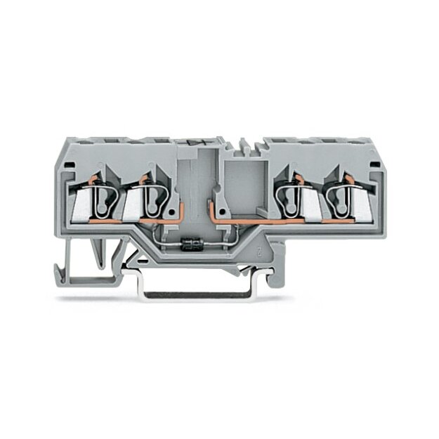WAGO Kontakttechnik 4-Leiter-FV-Diodenklemme 280-655/281-410