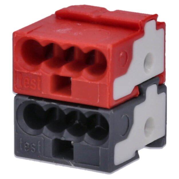 WAGO Kontakttechnik Busankoppler-Klemme 243-211 Rot/Grau