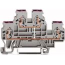 WAGO Kontakttechnik Doppelstockklemme 870-508