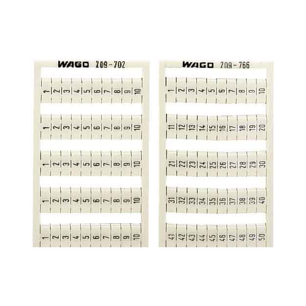WAGO Kontakttechnik WSB-Bezeichnungssystem 209-708