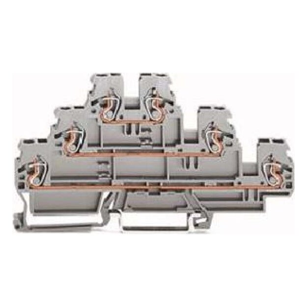 Wago Kontakttechnik Dreistockklemme 870-551