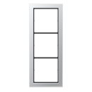 Jung FDAL2983 Rahmen 3fach (lackiertes Aluminium) Aluminium