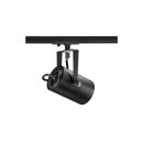 SLV 1001861 Euro Spot Track Spot, Schwarz, QPAR51 25W, 1-Phasen Adapter 12,5x16 cm