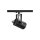SLV 1001861 Euro Spot Track Spot, Schwarz, QPAR51 25W, 1-Phasen Adapter 12,5x16 cm