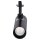 SLV 143580 Helia 50 LED Strahler für 1-Phasen Hochvolt-Stromschiene, 3000K, Schwarz, 35°, 1-Phasen Adapter 14x12 cm