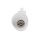 SLV 1001869 Puri Track Spot, QPAR51 Glas, Weiß 50W, 1-Phasen Adapter 15x10 cm