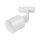 SLV 1001869 Puri Track Spot, QPAR51 Glas, Weiß 50W, 1-Phasen Adapter 15x10 cm