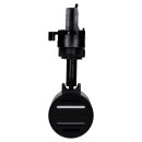 SLV 152960 Helia 50 LED Strahler für 3-Phasen Hochvolt-Stromschiene, 3000K, Schwarz, 35°, 3-Phasen Adapter 14x15 cm