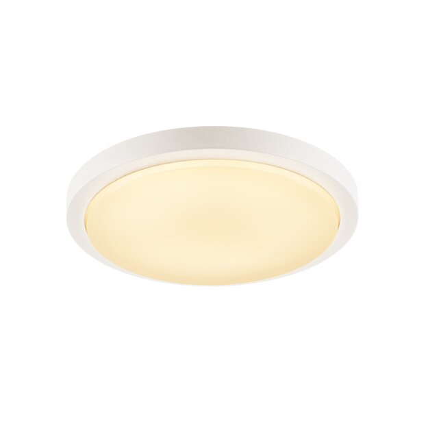 SLV 229961 Ainos, Deckenleuchte, LED, 3000K, rund, Weiß 6,5 cm