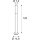 SLV 1000683 Aponi 120 LED Outdoor Standleuchte, Anthrazit, 3000K, IP65 120 cm