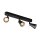 SLV 1000892 Avo CW Triple, Indoor Wand- & Deckenaufbauleuchte, QPAR51, Schwarz, max. 50W 40x11,5x9,5 cm