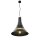 SLV 1001265 Bato 45 PD, Indoor Pendelleuchte, Schwarz/Messing, E27, max. 60W 46,3 cm