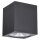 SLV 234535 Big Theo Ceiling, Outdoor Deckenleuchte, LED, 3000K, Anthrazit 13x13x15 cm