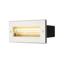 SLV 233660 Brick, Outdoor Wandeinbauleuchte, LED, 3000K,...