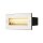 SLV 233660 Brick, Outdoor Wandeinbauleuchte, LED, 3000K, Edelstahl, 230V, IP67, 850lm, 10W 21x9,1x9,3 cm