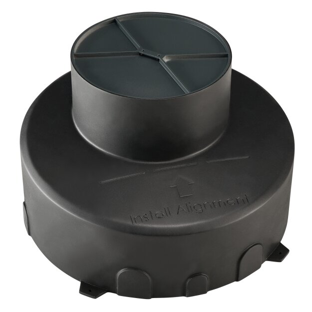 SLV 1000655 Dasar® Premium DN160 Montagegehäuse 17,6 cm