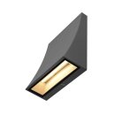 SLV 1000342 Delwa Wide LED Outdoor Wandleuchte, 3000K,...