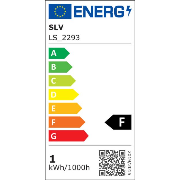 SLV 1002432 Dio Flex Plate LED, Indoor Wandaufbauleuchte, Schwarz, 4000K 49,8x cm