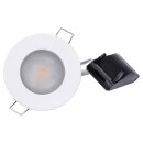 SLV 1001166 Dolix Out QPAR51, rund, Chrom 11 cm