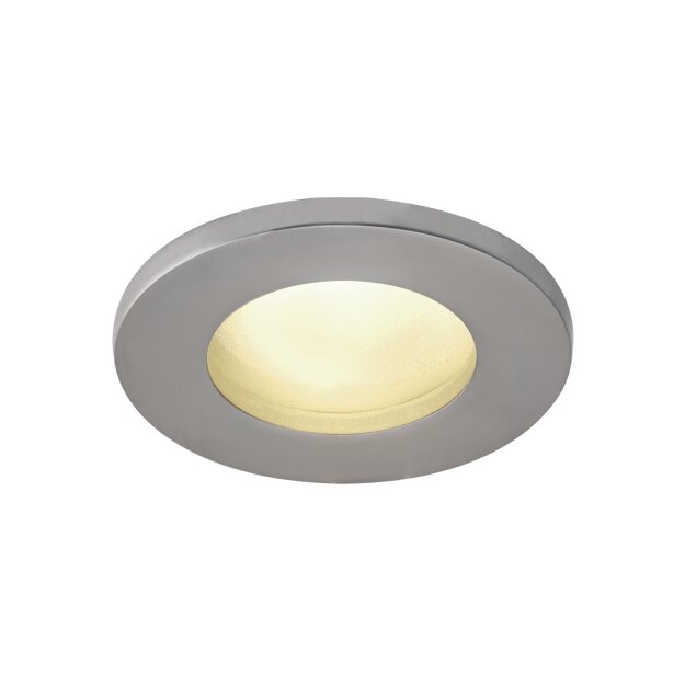 SLV 1001168 Dolix Out QPAR51, rund, Chrom matt 11 cm