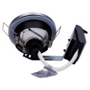 SLV 1001168 Dolix Out QPAR51, rund, Chrom matt 11 cm