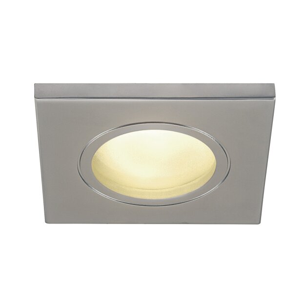 SLV 1001172 Dolix Out QPAR51, eckig, Chrom matt 8,8x8,8x11 cm
