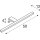 SLV 1000780 Dorisa LED Spiegelleuchte, lang, Chrom, 4000K, IP44 50x12x4 cm