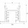 SLV 1001531 Eutrac 3-Phasen Einbauschiene, Verkehrsweiß, 2m 200x5,9x4,1 cm
