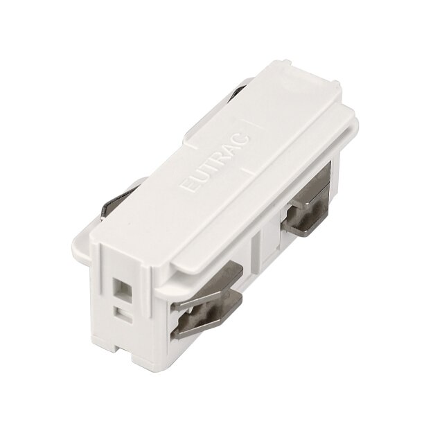 SLV 1001516 Eutrac Längsverbinder, elektrisch, Verkehrsweiß 5,8x1,5x2,6 cm